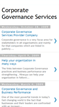 Mobile Screenshot of corporate-governance-services.blogspot.com
