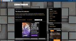 Desktop Screenshot of kinectables.blogspot.com