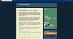 Desktop Screenshot of investasimodal-mr1210.blogspot.com