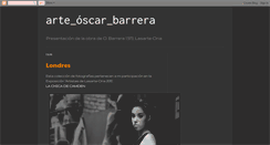 Desktop Screenshot of obarrera.blogspot.com