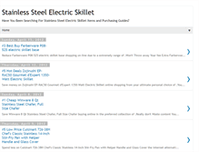 Tablet Screenshot of lowcoststainlesssteelelectricskillet.blogspot.com