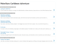 Tablet Screenshot of caribbeanpokeradventure.blogspot.com