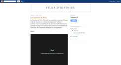 Desktop Screenshot of filmshistoire.blogspot.com