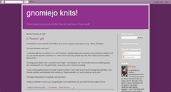 Desktop Screenshot of gnomiejo.blogspot.com