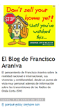 Mobile Screenshot of franciscoaraniva.blogspot.com