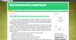 Desktop Screenshot of dinkesloteng.blogspot.com