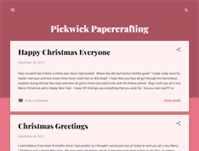 Tablet Screenshot of pickwickpapercrafting.blogspot.com