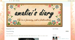 Desktop Screenshot of amalini.blogspot.com