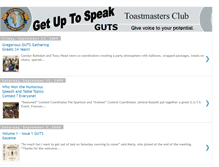 Tablet Screenshot of gutstoastmasters.blogspot.com