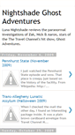 Mobile Screenshot of nightshadeghostadventures.blogspot.com