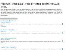 Tablet Screenshot of free-for-sms.blogspot.com