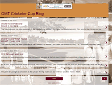 Tablet Screenshot of omtcricketercup.blogspot.com