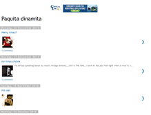 Tablet Screenshot of paquita-dinamita.blogspot.com