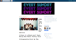 Desktop Screenshot of everysundayp.blogspot.com