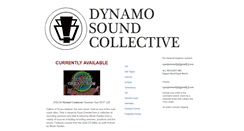 Desktop Screenshot of dynamosoundcollective.blogspot.com