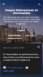 Mobile Screenshot of haagse-belevenissen.blogspot.com