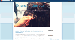 Desktop Screenshot of extension-cheveux.blogspot.com