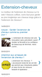 Mobile Screenshot of extension-cheveux.blogspot.com