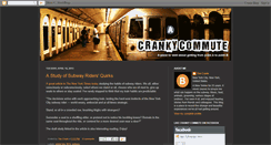 Desktop Screenshot of crankycommute.blogspot.com