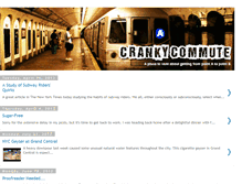 Tablet Screenshot of crankycommute.blogspot.com