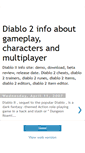 Mobile Screenshot of diablo2-info.blogspot.com