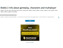 Tablet Screenshot of diablo2-info.blogspot.com