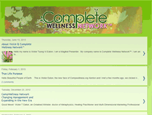 Tablet Screenshot of compwellness.blogspot.com