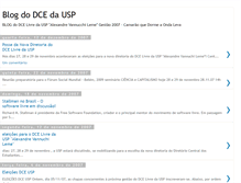 Tablet Screenshot of dceusp.blogspot.com