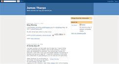 Desktop Screenshot of jamestharpe.blogspot.com