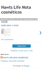 Mobile Screenshot of nawtslifemotacosmeticos.blogspot.com