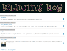 Tablet Screenshot of bbaldwin1219.blogspot.com