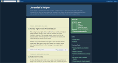 Desktop Screenshot of jeremiahshelper.blogspot.com