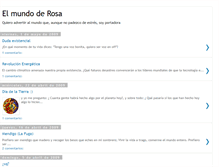 Tablet Screenshot of elmundoderosa.blogspot.com