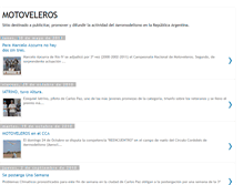 Tablet Screenshot of motoveleros.blogspot.com