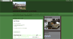 Desktop Screenshot of moshimoshiliving.blogspot.com