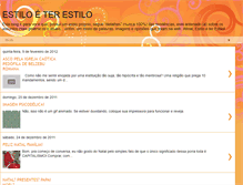 Tablet Screenshot of estiloeterestilo.blogspot.com