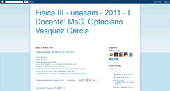 Desktop Screenshot of fisicaiii-unasam-2011-i.blogspot.com