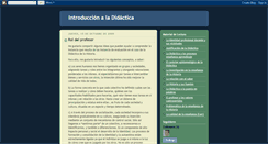 Desktop Screenshot of introdidactica.blogspot.com