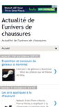 Mobile Screenshot of actuchaussure.blogspot.com