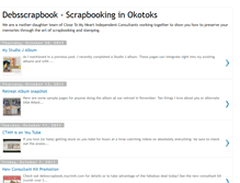 Tablet Screenshot of debsscrapbook.blogspot.com