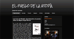 Desktop Screenshot of elfuegodelautopia.blogspot.com