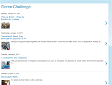 Tablet Screenshot of goreechallenge.blogspot.com