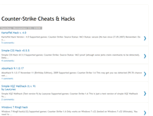 Tablet Screenshot of cheaters-strike.blogspot.com