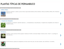 Tablet Screenshot of plantastpicasdoestadodepernambuco.blogspot.com