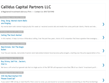 Tablet Screenshot of callidus-capital.blogspot.com