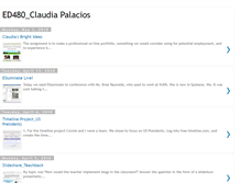 Tablet Screenshot of claudializpalacios.blogspot.com