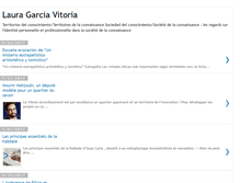 Tablet Screenshot of laura-garcia-vitoria.blogspot.com