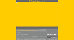 Desktop Screenshot of enlacallepuntocom.blogspot.com