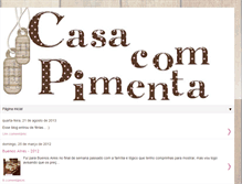 Tablet Screenshot of casacompimenta.blogspot.com