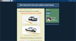 Desktop Screenshot of gainesvillechevy.blogspot.com